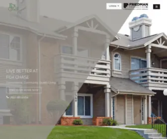 Foxchaseaparts.com(Fox Chase Apartments) Screenshot