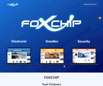 Foxchip.com(Tout l'Univers Geek et High) Screenshot