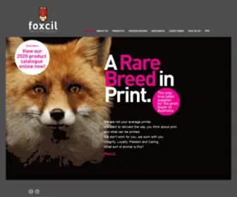 Foxcil.com(Home) Screenshot