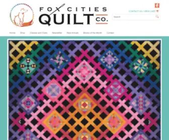 Foxcitiesquiltco.com(Foxcitiesquiltco) Screenshot