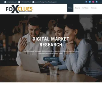 Foxclues.com(Research & Technology) Screenshot