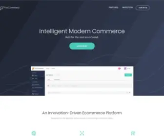 Foxcommerce.com(Intelligent Modern Commerce) Screenshot