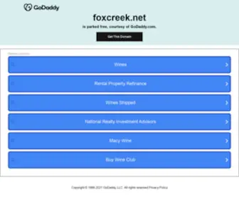 Foxcreek.net(Fox Creek Subdivision) Screenshot