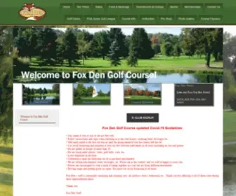 FoxDengc.com(Fox Den Golf Course) Screenshot