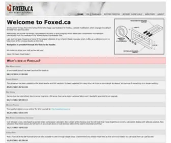 Foxed.ca(Foxed) Screenshot