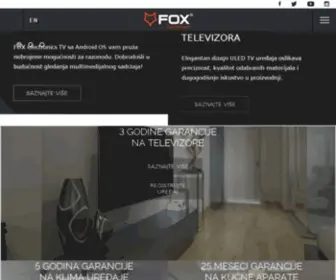 Foxelectronics.rs(FOX electronics Vam nudi) Screenshot