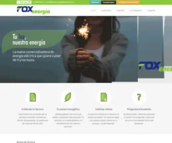 Foxenergia.com(Fox Energia) Screenshot