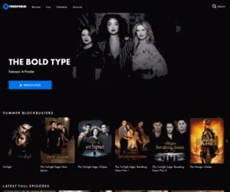 Foxfamilychannel.com(TV Shows) Screenshot