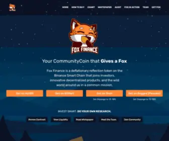 Foxfinance.io(Fox-finance) Screenshot