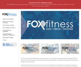 Foxfitness.info(Fox Fitness) Screenshot