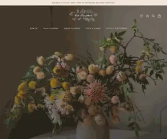 Foxflowers.co.uk(Unbelievably Realistic Faux & Exquisite Dried Flowers) Screenshot