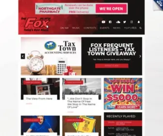 Foxfm.com(The Fox 99.9) Screenshot