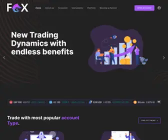 Foxfx.co(Best trading platform advises) Screenshot