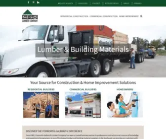 Foxgal.com(Foxworth-Galbraith Lumber Company) Screenshot