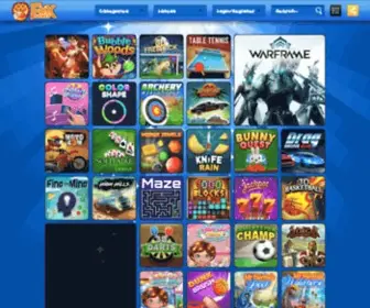 Foxgames.io(Addicting html5 games) Screenshot