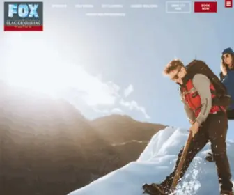 Foxguides.co.nz(Fox Glacier Guiding) Screenshot