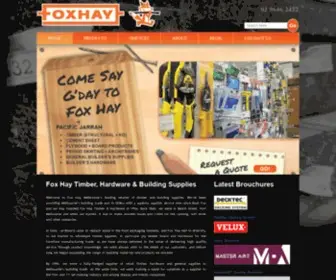 Foxhay.com.au(Timber, Hardware & Building Supplies Port Melbourne) Screenshot