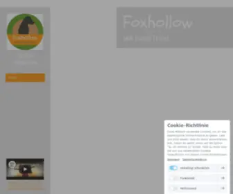 Foxhollow.ch(Jack Russell Terrier Zucht Foxhollow) Screenshot