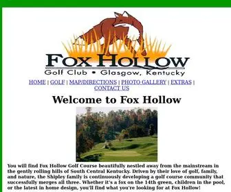 Foxhollowgolf.com(Fox Hollow Golf) Screenshot