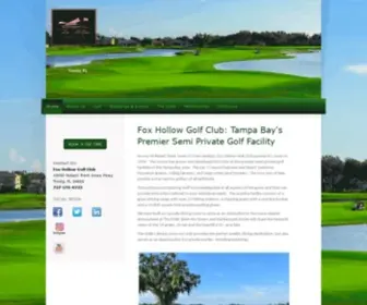 Foxhollowgolfclub.com(FOXHOLLOWGOLFCLUB) Screenshot