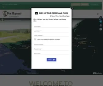 Foxhopyard.com(East Haddam) Screenshot