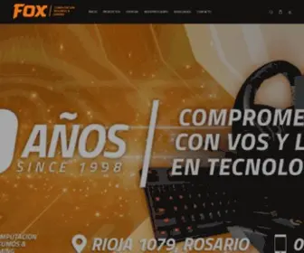 Foxinsumospc.com.ar(FOX INSUMOS PC) Screenshot