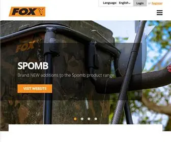 Foxint.com(Carp Fishing Tackle) Screenshot