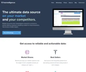 Foxintelligence.fr(Consumer Intelligence) Screenshot