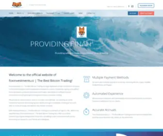 Foxinvestments.cc(The Best Bitcoin Trading) Screenshot