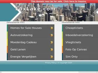 Foxlake.com(Fox Lake) Screenshot