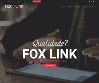 Foxlink.com.br(Fox Link Telecomunicações) Screenshot