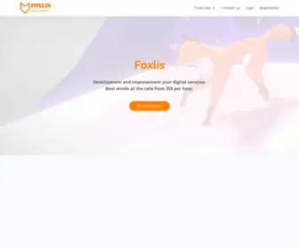 Foxlis.com(Digital developer) Screenshot