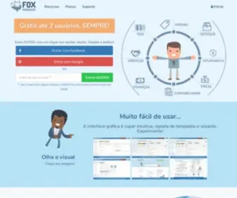 Foxmanager.com.br(ERP Online Grátis) Screenshot