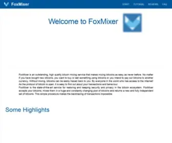 Foxmixer.com(Foxmixer) Screenshot