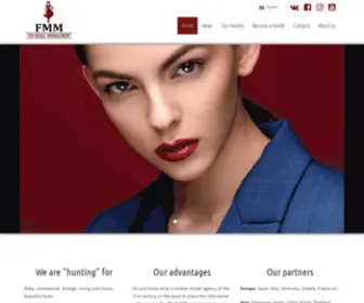 Foxmodel.com.ua(Модельное агентство Fox Model Management) Screenshot