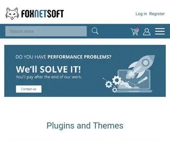 Foxnetsoft.com(NopCommerce themes) Screenshot