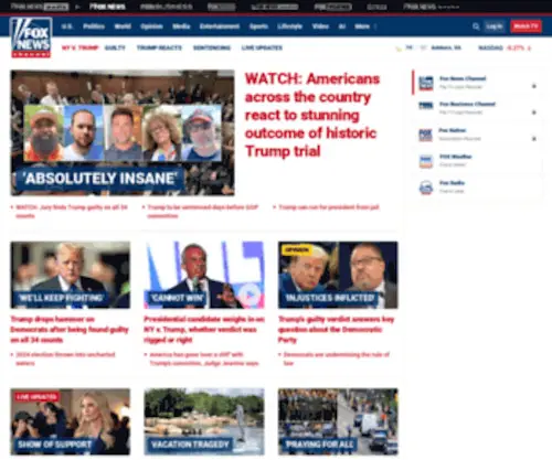 Foxnews.com(Fox News) Screenshot