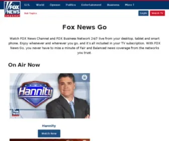 Foxnewsgo.com(Fox News Go) Screenshot