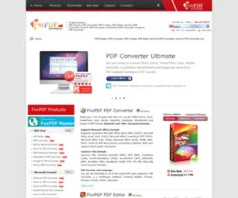 Foxpdf.com(FoxPDF Software Inc) Screenshot