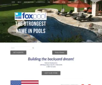 Foxpool.com(Fox Pool Corporation) Screenshot