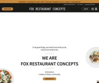 Foxrc.com(Creative Culinary Community) Screenshot