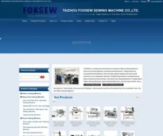 Foxsew.com(FOXSEW Sewing Machine) Screenshot