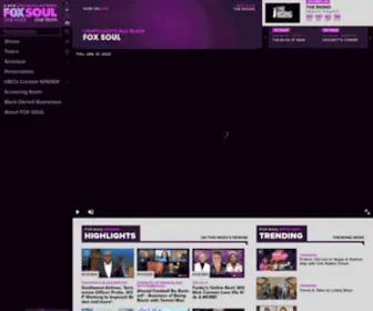 Foxsoul.tv(FOX SOUL) Screenshot