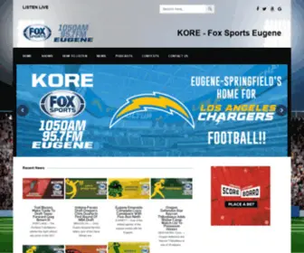 Foxsportseugene.com(Fox Sports Eugene) Screenshot