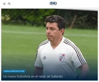 Foxsportsla.com(Portada del sitio de FOX Sports) Screenshot