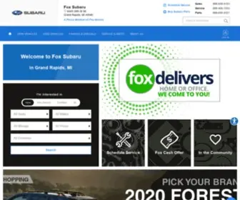 Foxsubaru.com Screenshot