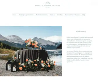 Foxtailfloraldesigns.com(Alberta Wedding Florist) Screenshot