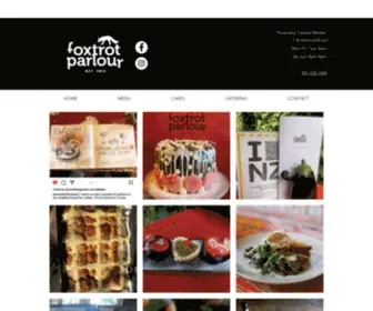 Foxtrotparlour.co.nz(Your friendly local favourite cafe. Online ordering. Take) Screenshot
