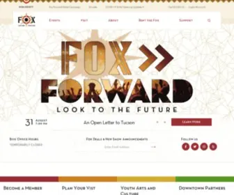 Foxtucson.com(Fox Tucson Theatre) Screenshot