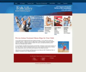 Foxvalleyautism.com(Wisconsin) Screenshot